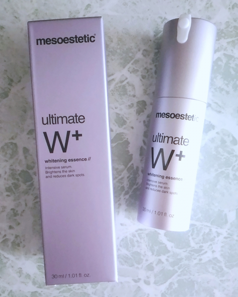 Tinh chất dưỡng trắng đột phá và trẻ hóa làn da Mesoestetic ultimate W+ whitening essence